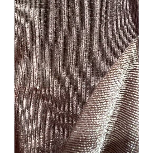 NWT RIVER ISLAND mini dress open back sleeveless rushed SIZE 8 Peach - Picture 6 of 9